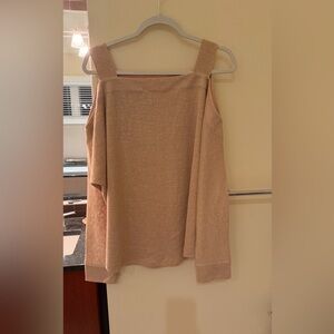 Soft Surroundings Beige Knit Top